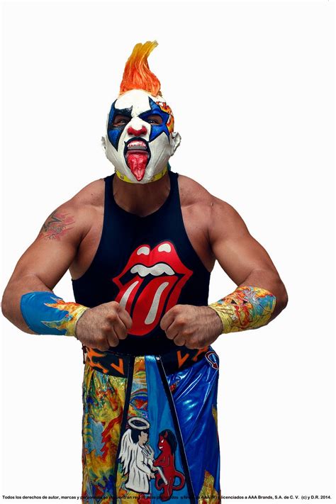 estrellas del ring psycho clown listo  lucha libre world cup