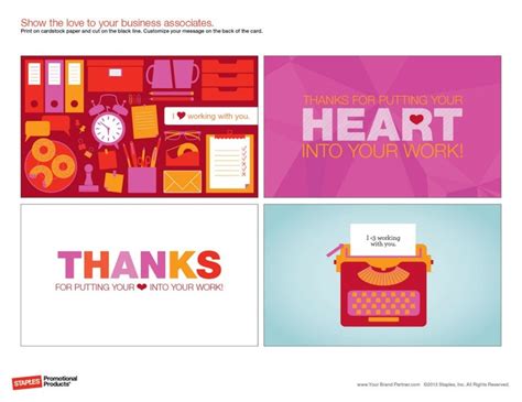 printable valentines day cards  coworkers httpyourbrandpartner