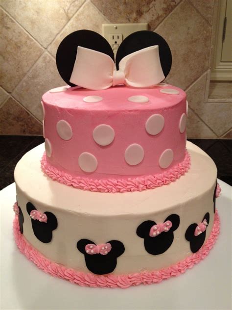Photo  1 200×1 600 Pixels Minnie Mouse Birthday Cakes Minnie