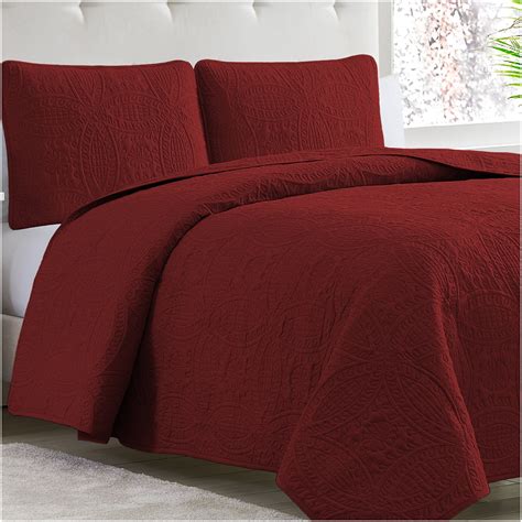 mellanni bedspread coverlet set comforter bedding cover oversized quilt set  piece twin