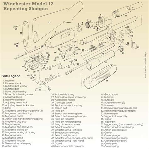 shotgunworldcom winchester model  disassemblyreassembly pictorial guide