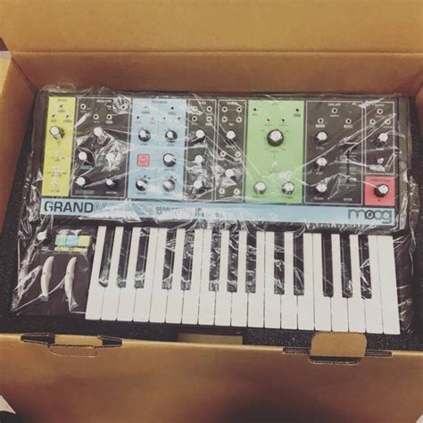 moog grandmother semi modular analog synthesizer combines vintage vibe  modern connectivity