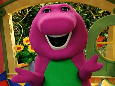 barney is our friendly purple dinosaur barney and friends