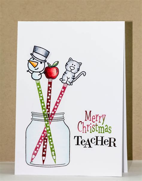 creative inspirations merry christmas teacher