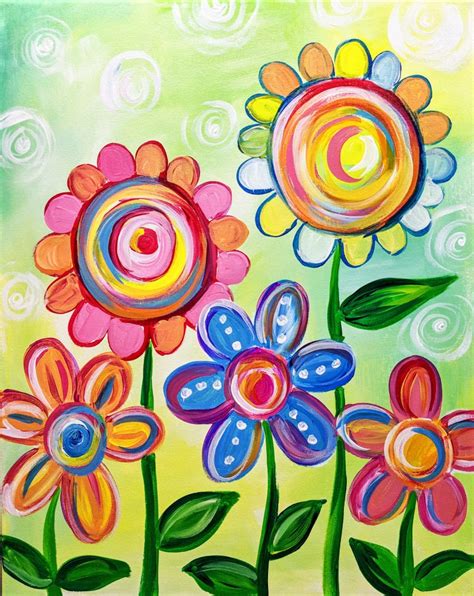 whimsical flowers