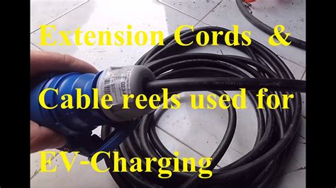extension cords ev charging youtube