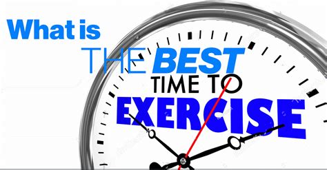 The Best Time To Exercise To Achieve The Most Benefits Menlify