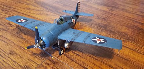 grumman ff  wildcat fighter aircraft plastic model airplane kit