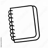 Notebook Drawing Pages Coloring Template sketch template