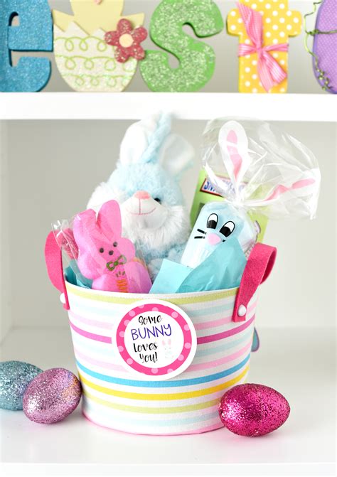 bunny easter basket  bunny loves  fun squared