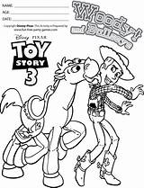 Coloring Pages Toy Bullseye Story Fun Having Characters Clipart Woody Kids Comments Printable Library Coloringhome sketch template