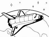 Coloring Space Drawing Spaceship Pages Shuttle Kids Draw Rocket Travel Spacecraft Earth Nasa Surface Orbiting Color Sheet Clipart Simple Getdrawings sketch template