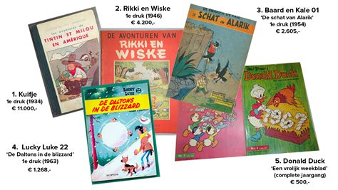 stripboeken verkopen hoe bepaal je de waarde catawiki