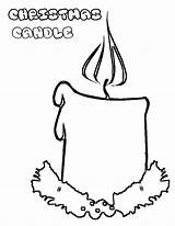Candle Birthday Coloring Pages Getdrawings Getcolorings Colo sketch template