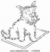 Coloring Pages Westie Scottish Terrier Dog Scottie Rug Colouring Getcolorings Print Getdrawings sketch template