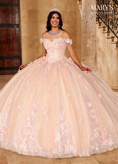 Sweetheart Quinceanera Dress By Alta Couture Mq3086 4 Blush