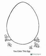 Easter Egg Coloring Crafts Pages Preschool Toddler Kids Color Eggs Colouring Toddlers Printable Own Children Activities Activity Sheets Print Do sketch template