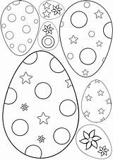 Easter Eggs Colour Printable Activities Activity Color Patterned Egg Template Kids Colouring Patterns Coloring Pages Printables Templates Bunny Rooftop sketch template