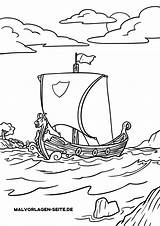 Malvorlage Wikinger Wikingerschiff Malvorlagen Schiff öffnen sketch template