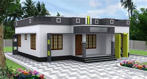 flat roof house designs house roof design village house