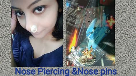 nose piercing and nose pins youtube