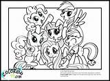 Pony Coloring Little Pages Mlp Friendship Magic Eg Mane Color Print Printable Six Book Games Drawing Sheet Characters Ponies Kids sketch template