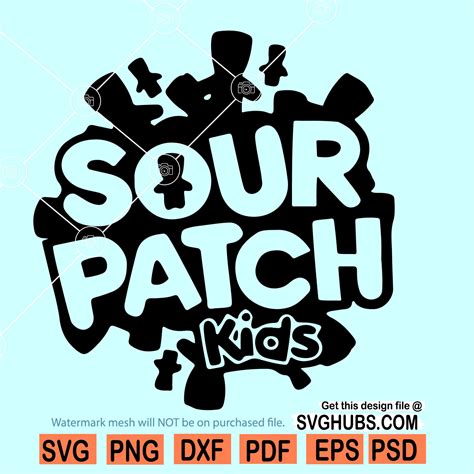 sour patch svg