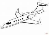 Avion Colorare Gulfstream Aerei Aviones Supercoloring sketch template