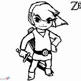 Zelda Twilight sketch template