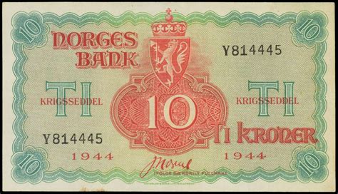 norway  kroner banknote  norges bankworld banknotes coins