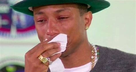 pharrell bursts into tears during oprah interview capital