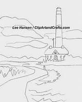 Lighthouse Coloring Adult Paint Scene Designs Let Books sketch template