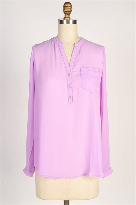 lovely  lavender blouse lavender blouse clothes blouse