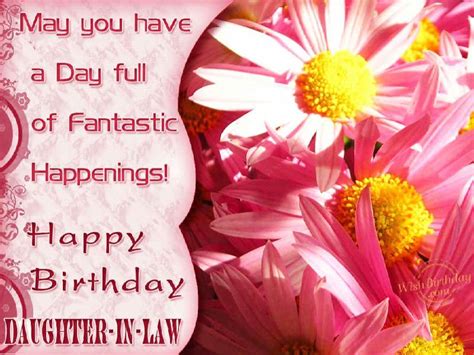 happy birthday   daughter  law wishbirthdaycom