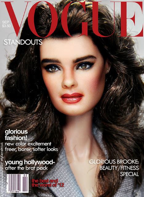 brooke on vogue brooke shields has been working since she … flickr