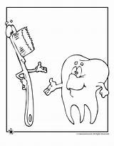 Toothbrush Dentist Woo Woojr Higiene sketch template