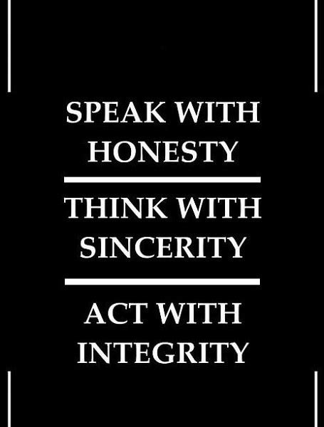 exclusive integrity quotes   guide  bayart