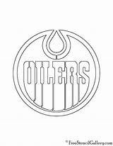 Oilers Edmonton Stencil Logo Nhl Coloring Pages Search Again Bar Case Looking Don Print Use Find Top sketch template