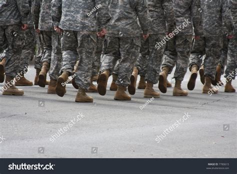 soldiers marching stock photo  shutterstock