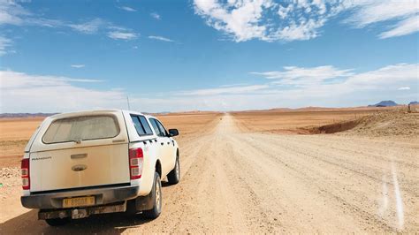drive  namibia steppes travel