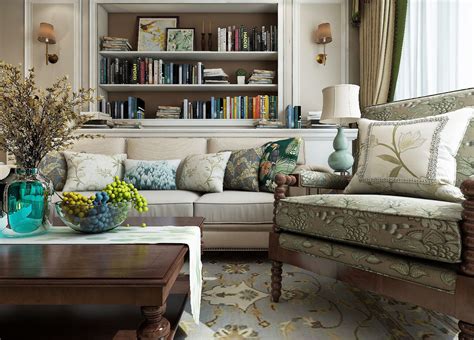 modern american style living room design  model max