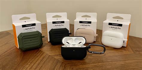 review spigens airpods pro cases offer grip protection color tomac