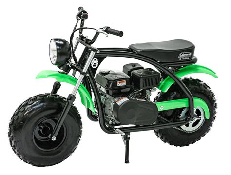 coleman btx  cc gas powered green mini bike walmartcom