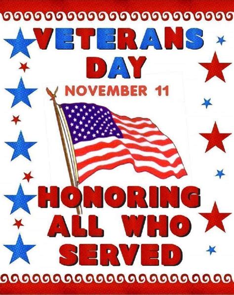 veterans day posters banner  printable  facebook