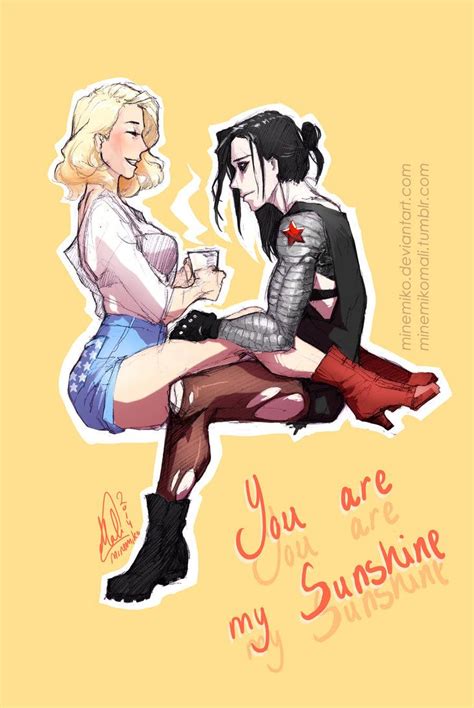 You Are My Sunshine [stucky Genderbend Fanart] By Minemiko