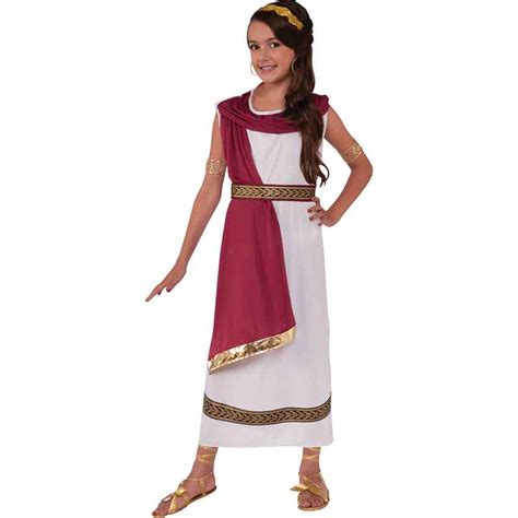 Girls Roman Empress Costume Fm 78702 Medieval Collectibles