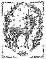 Adults Muller Licorne Coloriage Mandala Dessin Unicorni Mandalas Unicornios Mitos Leyendas Licornes Miti Leggende Adulti Myths Einhorn Erwachsene Justcolor Mythen sketch template