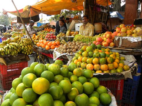 photo  fruit market  photo stock source market jaipur rajasthan