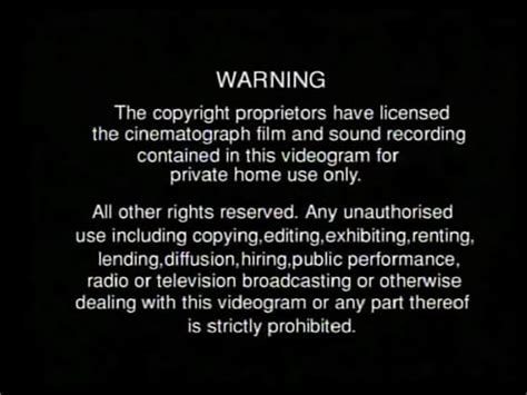 polygram video warning screen  fbi warning screens wiki