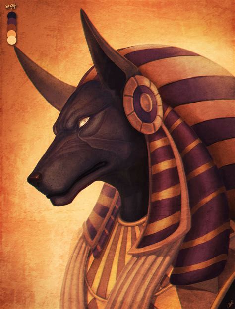 anubis Древнеегипетское искусство Тату на тему египта Произведения